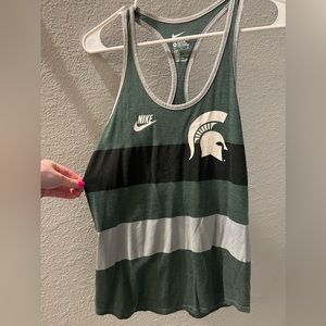 NIKE Michigan State Spartans tank size medium